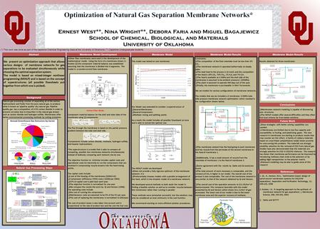 We present an optimization approach that allows various designs of membrane networks for gas separations to be evaluated simultaneously while choosing.