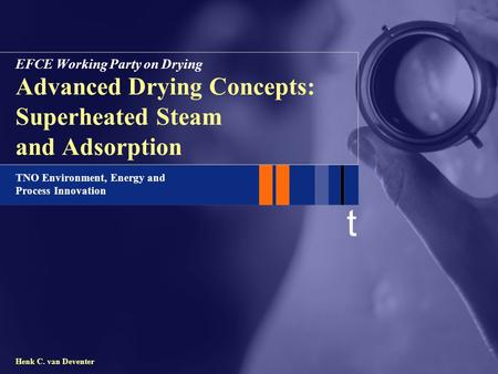 Advanced Drying Concepts: Superheated Steam and Adsorption