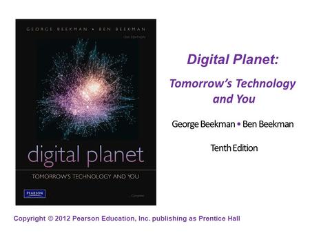Tomorrow’s Technology and You