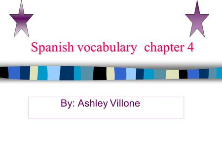 Spanish vocabulary chapter 4 By: Ashley Villone Hablar por telefono »To talk on the phone.