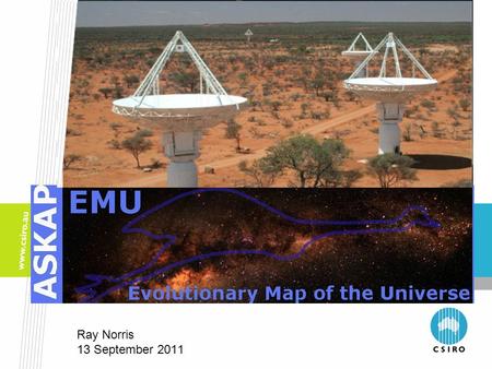 EMU: Evolutionary Map of the Universe