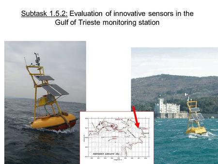 Subtask 1.5.2: Evaluation of innovative sensors in the Gulf of Trieste monitoring station.