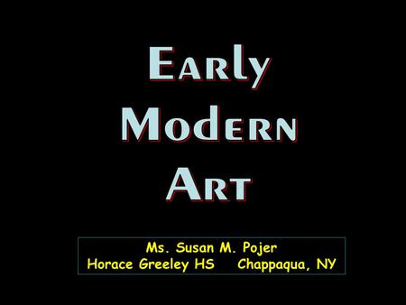 Ms. Susan M. Pojer Horace Greeley HS Chappaqua, NY