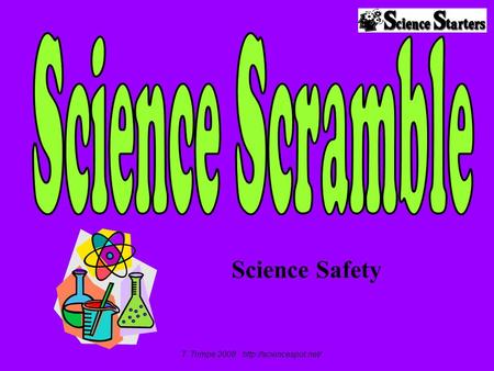 Science Safety T. Trimpe 2008
