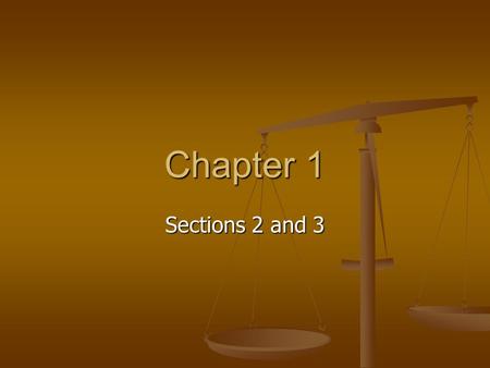 Sections 2 and 3 Chapter 1. Review of the Scientific Method The scientific method is not a list of rules that must be followed but a general guideline.