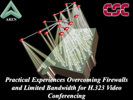 09999/2106 Practical Experiences Overcoming Firewalls and Limited Bandwidth for H.323 Video Conferencing AREN.
