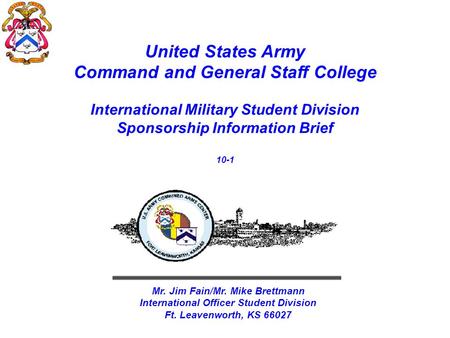 United States Army Command and General Staff College