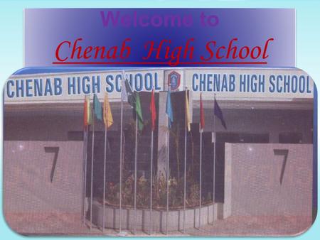 Welcome to Chenab High School