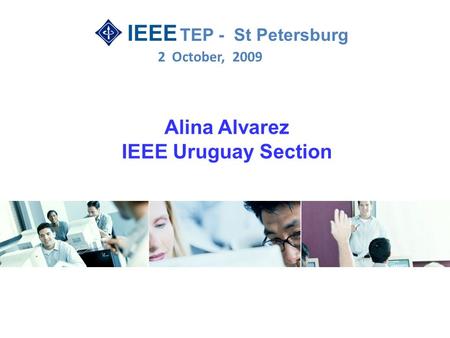 Alina Alvarez IEEE Uruguay Section