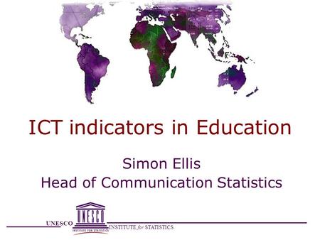 ICT indicators in Education
