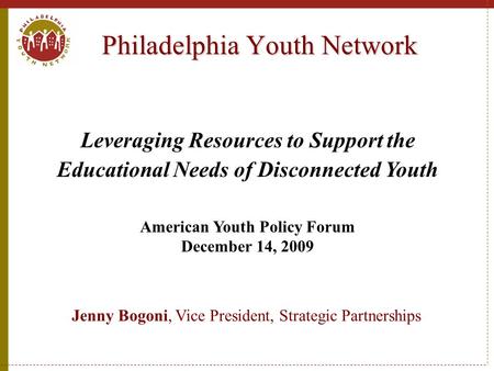 Philadelphia Youth Network
