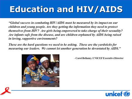 Education and HIV/AIDS