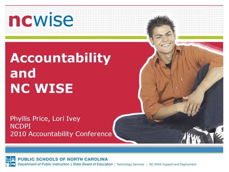 Accountability and NC WISE