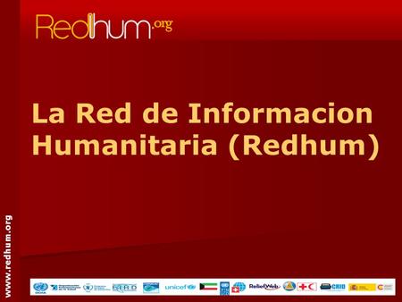 Www.redhum.org La Red de Informacion Humanitaria (Redhum)