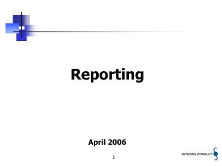 1 Reporting April 2006. 2 Safety Policy Regulator Service Provider Service Provider Service Provider Regulator to established SRF to harmonize reporting.