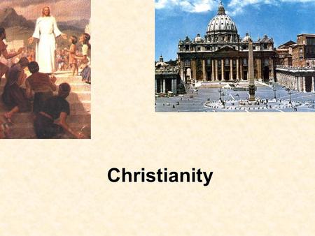 Christianity. FactFaith Rome and Religion Must worship Emperors as Gods except Jews. Passive worship to Gods to show loyalty to Emperor. Life of Jesus.