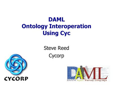 DAML Ontology Interoperation Using Cyc
