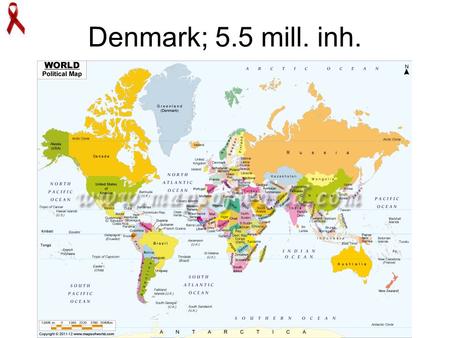 Denmark; 5.5 mill. inh.. 5,773 hiv patients Copenhagen 1.2 mill. inh. – 4.059 pt (70.4 %) Aarhus 311,000 inh. – 654 pt (11.3 %) Odense 190,000 inh.