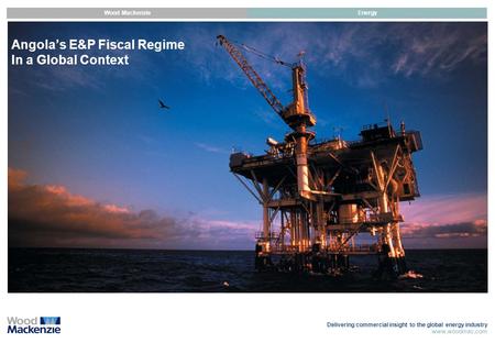 Angola’s E&P Fiscal Regime In a Global Context