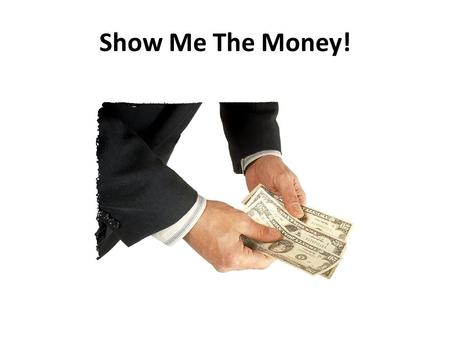 Show Me The Money!. Why a Home Based Business? The cost of everything is going up! Everyone needs more money & more deductions! There is no security in.