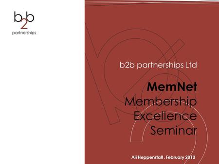 Membership Excellence Seminar