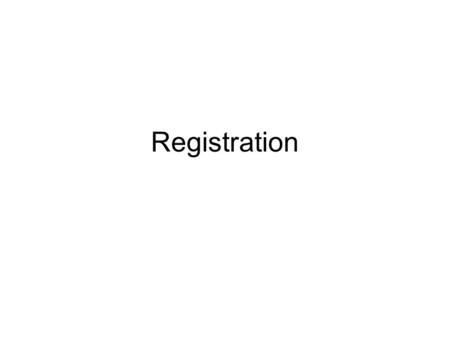 Registration. Objectives –Discuss the concepts of TMSI Zones and TMSI Codes. –Recall the concept of roaming, and identify the three roaming states in.