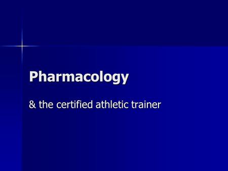 & the certified athletic trainer