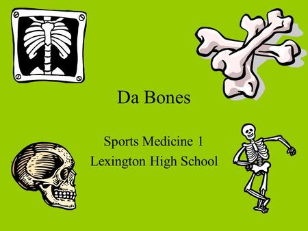 Sports Medicine 1 Lexington High School