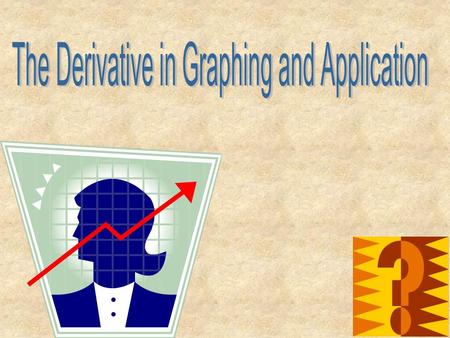 The Derivative in Graphing and Application
