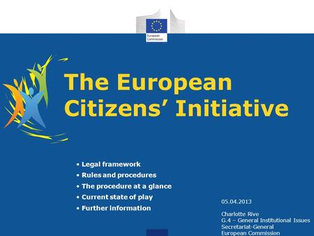 The European Citizens’ Initiative