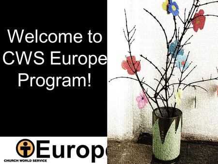 Europe Welcome to CWS Europe Program!. 1 2011 CWS Priorities in Moldova.