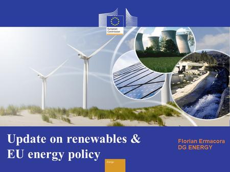 Update on renewables & EU energy policy