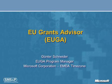 EU Grants Advisor (EUGA)