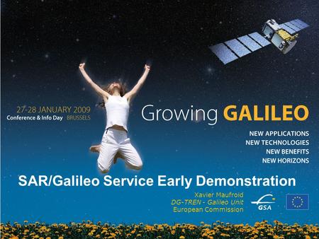 SAR/Galileo Service Early Demonstration