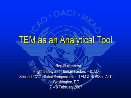 TEM as an Analytical Tool