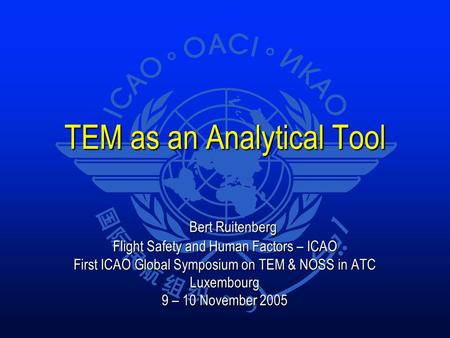 TEM as an Analytical Tool