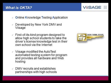 Online Driver Knowledge Testing Jenny Openshaw V.P., AutoTest Division.