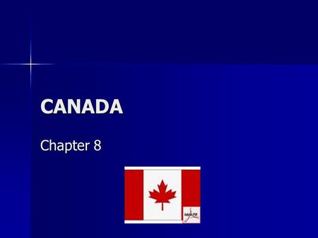 CANADA Chapter 8.
