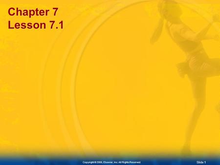 Chapter 7 Lesson 7.1.