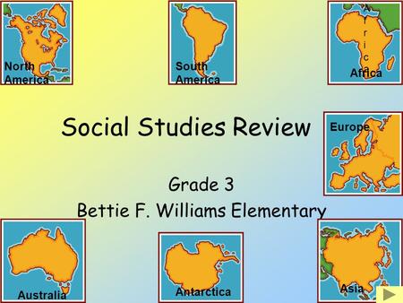 Grade 3 Bettie F. Williams Elementary