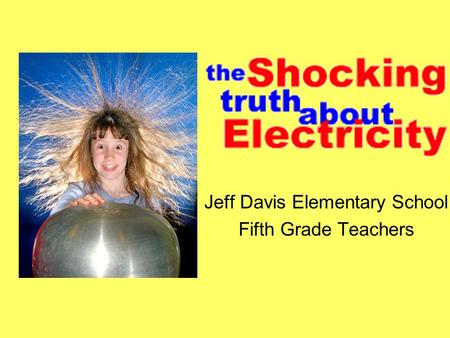 Jeff Davis Elementary School Fifth Grade Teachers