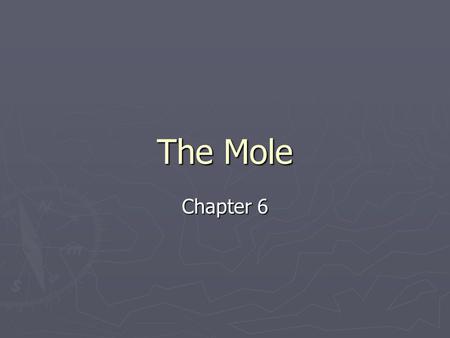 The Mole Chapter 6.