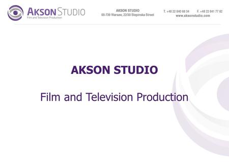 Film and Television Production