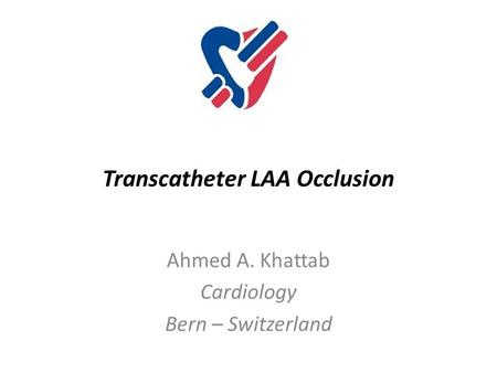 Transcatheter LAA Occlusion