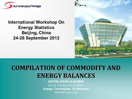 International Workshop On Energy Statistics