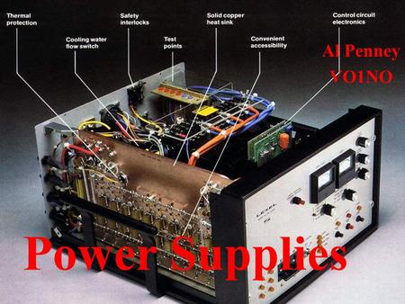Al Penney VO1NO Power Supplies.
