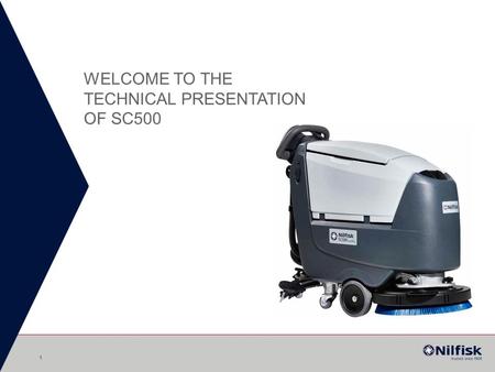 WELCOME TO THE TECHNICAL presentation OF Sc500