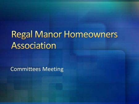 Committees Meeting. Call to order Welcome Introductions Agenda Q & A.