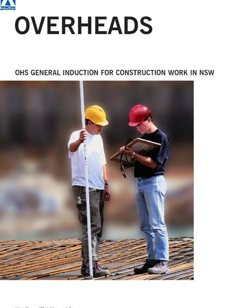 OHS General Induction for Construction Work in NSW.
