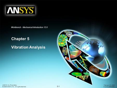 Chapter 5 Vibration Analysis